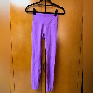 lululemon Wunder Under leggings, Moonlit Magenta 28”